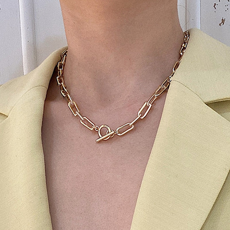 Annabelle Chain Necklace - Gold