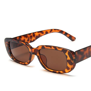 Retro Leopard Sunglasses