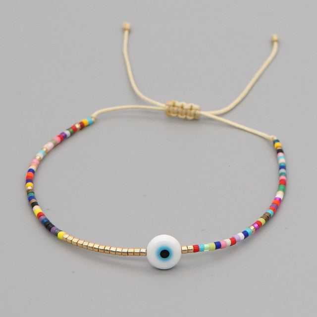 Alessandra Evil Eye Bracelet - Multicolor