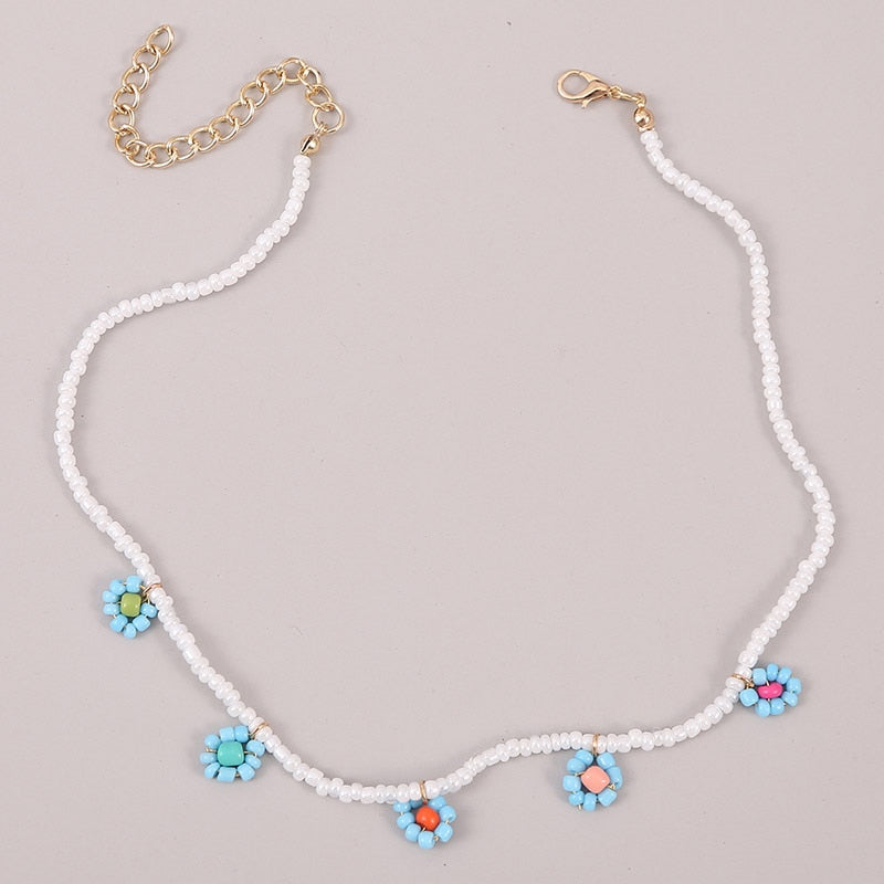 Monica Flower Necklace